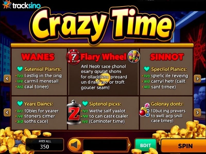 Discover the thrill of Tracksino Crazy Time – a high-energy live casino game blending slots, dice, and real-time action. Claim bonuses, master strategies, and enjoy seamless gameplay on tracksino crazy time.com.